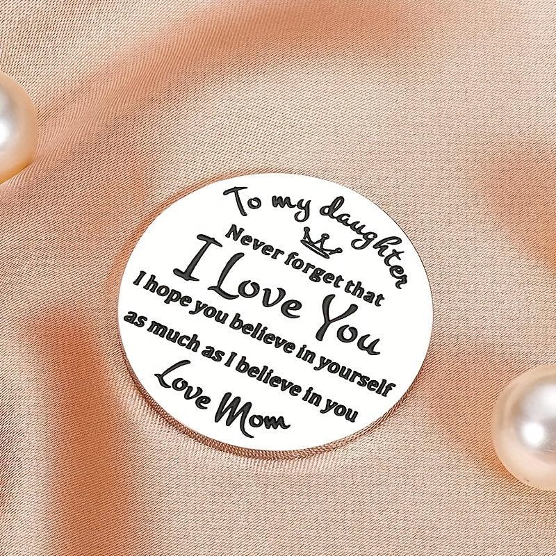 Pocket Hug Token I Love You For Daughter Graduation Back To School
