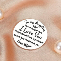 Pocket Hug Token I Love You For Daughter Graduation Back To School