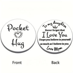 Pocket Hug Token I Love You For Daughter Graduation Back To School