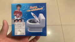 Scary Potty Squirting Toilet Spoofing Toy - Halloween & Christmas Present