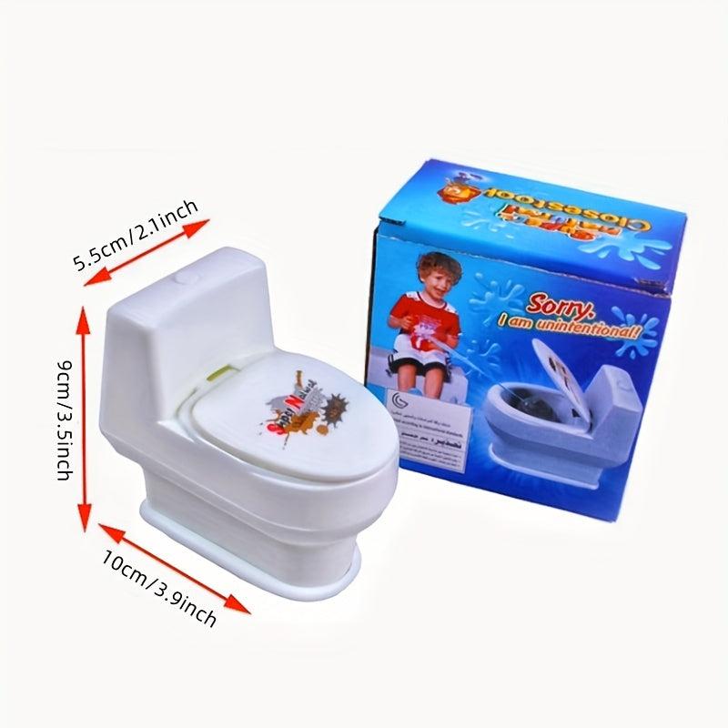 Scary Potty Squirting Toilet Spoofing Toy - Halloween & Christmas Present