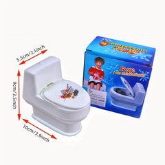 Scary Potty Squirting Toilet Spoofing Toy - Halloween & Christmas Present