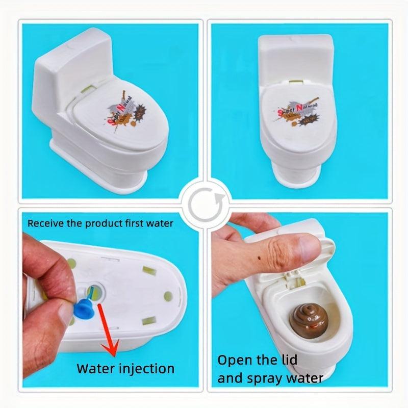 Scary Potty Squirting Toilet Spoofing Toy - Halloween & Christmas Present