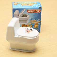 Scary Potty Squirting Toilet Spoofing Toy - Halloween & Christmas Present