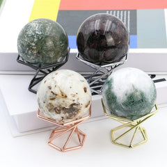 Crystal Ball Holder Display Stand Home Desktop Decoration
