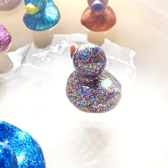 Golden Pink Duck Toy Bath Duck Toy Bath Toy For Children Enamel