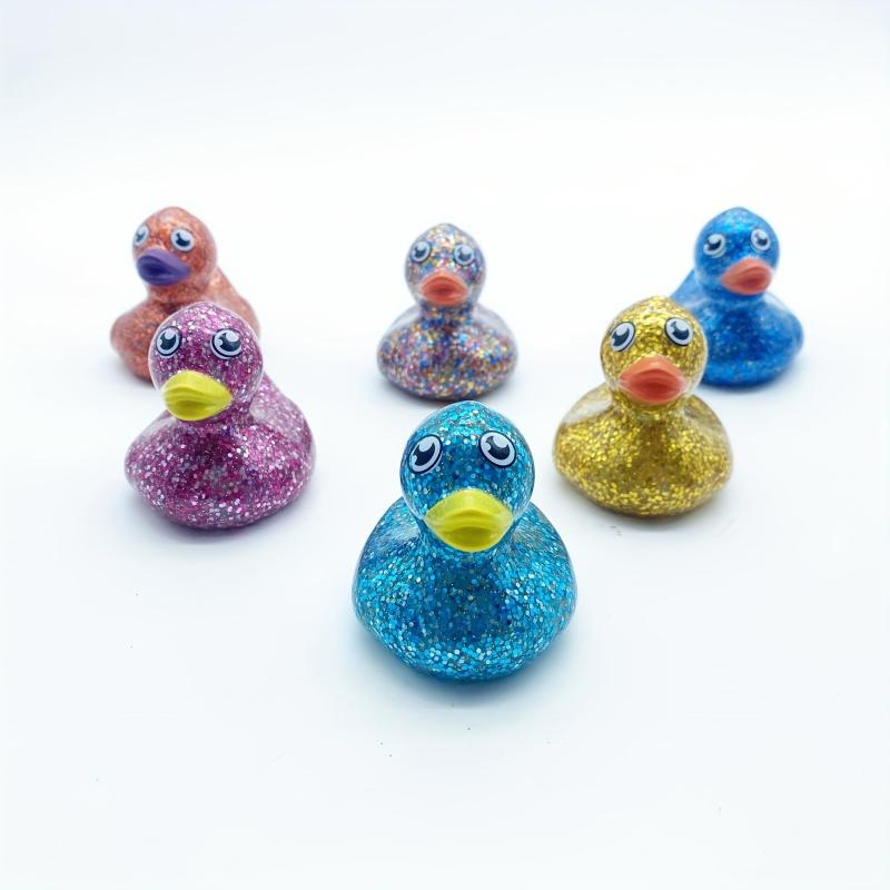 Golden Pink Duck Toy Bath Duck Toy Bath Toy For Children Enamel