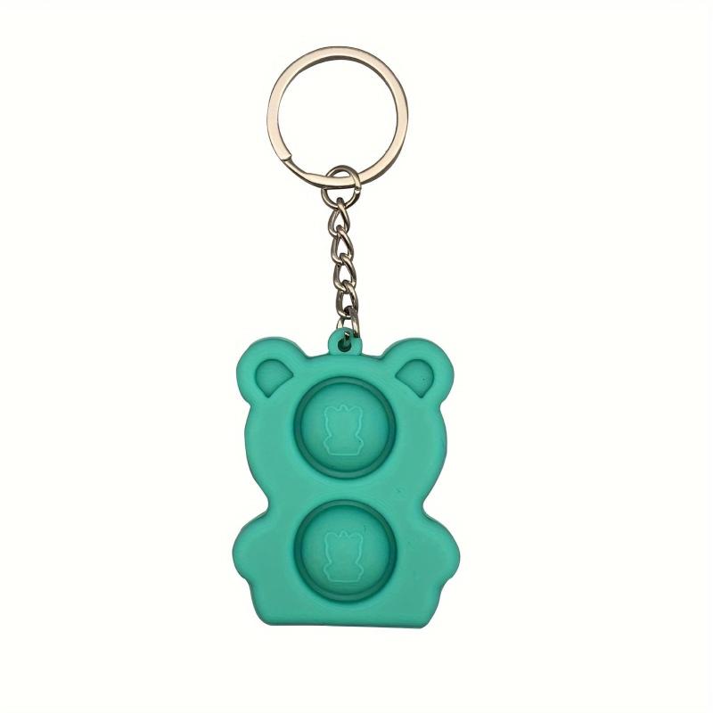 Mini Push Pops Bubble Sensory Toy Stress Relief Keychain Toy Hand Toys