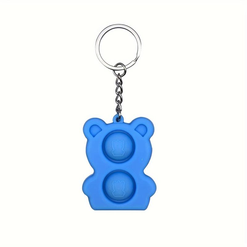 Mini Push Pops Bubble Sensory Toy Stress Relief Keychain Toy Hand Toys
