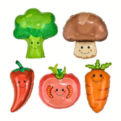 Fruit And Vegetable Balloon Toy Set