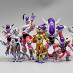 8pcs Anime Figures Pvc Statue Model Doll Collectible Desk Decoration Toy