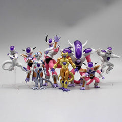 8pcs Anime Figures Pvc Statue Model Doll Collectible Desk Decoration Toy