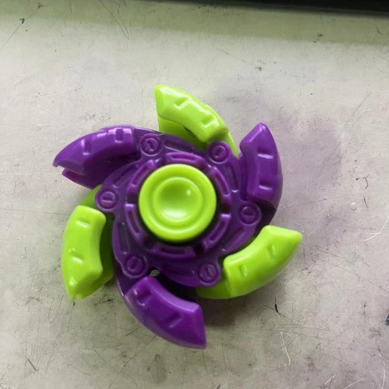 Luobo Fingertip Gyro Decompression Toy with Vibration - Portable and Deformable