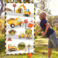 Jungle Animals Sandbag Toss Game