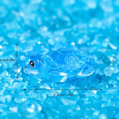 Turtle Night Light Micro Landscape DIY Decoration