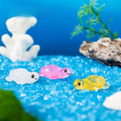 Turtle Night Light Micro Landscape DIY Decoration