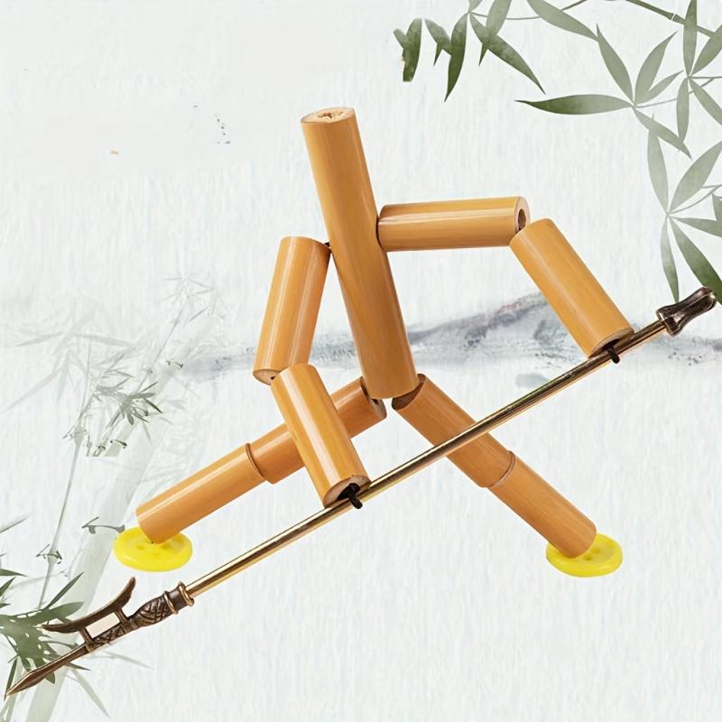 Bamboo Man Table Game Double Battle Children's Toys