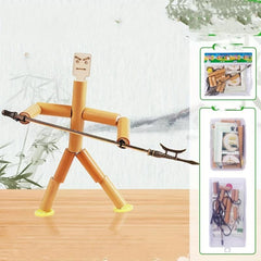Bamboo Man Table Game Double Battle Children's Toys