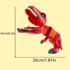 Finger Biting Dinosaur Telescopic Gun Toy