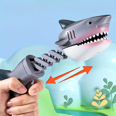 Finger Biting Dinosaur Telescopic Gun Toy