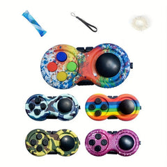 Mini Handheld Fidget Pad Game Controller Sensory Toys Set