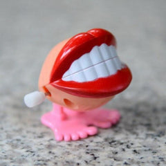 Mini Dental Wind Up Jumping Toys Funny Christmas Clockwork Educational Toy