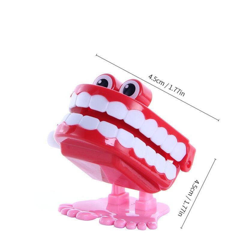 Mini Dental Wind Up Jumping Toys Funny Christmas Clockwork Educational Toy