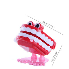 Mini Dental Wind Up Jumping Toys Funny Christmas Clockwork Educational Toy