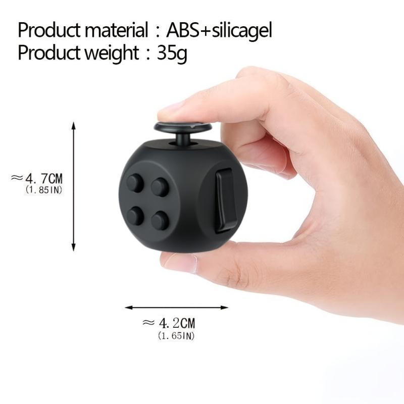Stress Relief Dice Fidget Toy Decompression Dice Antistress Toys