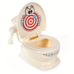 11pcs Simulated Toilet Catapult Parent-child Game Between Friends