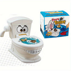 11pcs Simulated Toilet Catapult Parent-child Game Between Friends