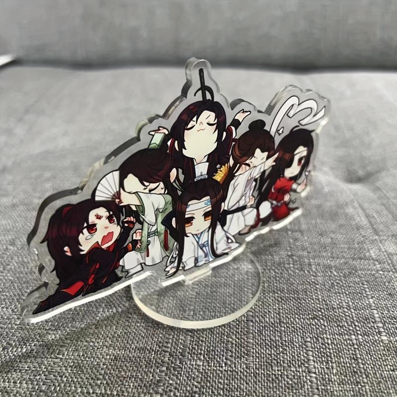 Anime Figure Acrylic Stand Classical Plate Desk Decor Christmas Gift