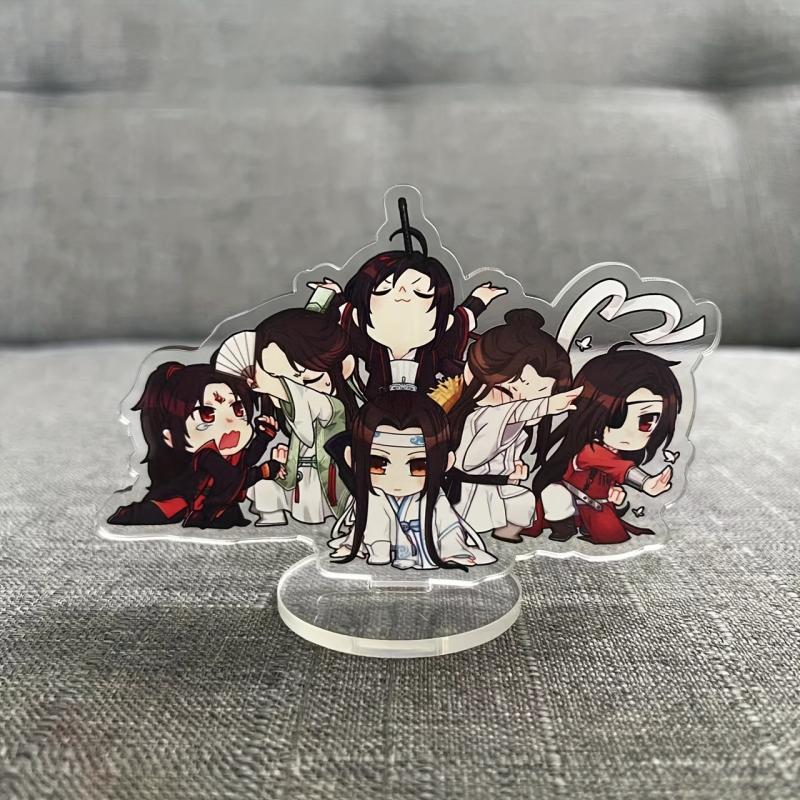Anime Figure Acrylic Stand Classical Plate Desk Decor Christmas Gift