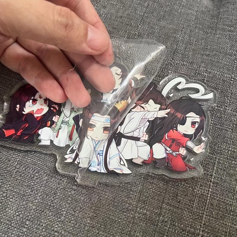 Anime Figure Acrylic Stand Classical Plate Desk Decor Christmas Gift