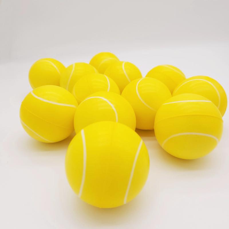 12pcs 6 7 PU Sponge Ball Foam Ball Mini Baseball Creative Fun Toys