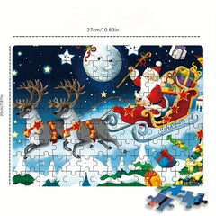Santa Claus Puzzle 126 Pieces Christmas Gift for Children