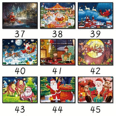 Santa Claus Puzzle 126 Pieces Christmas Gift for Children