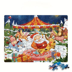 Santa Claus Puzzle 126 Pieces Christmas Gift for Children