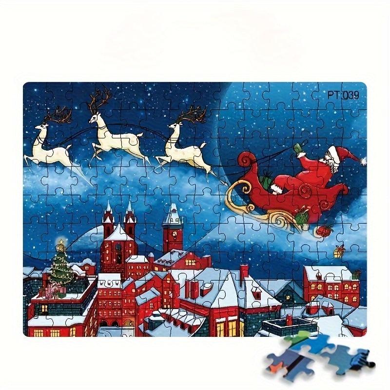 Santa Claus Puzzle 126 Pieces Christmas Gift for Children