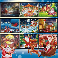 Santa Claus Puzzle 126 Pieces Christmas Gift for Children