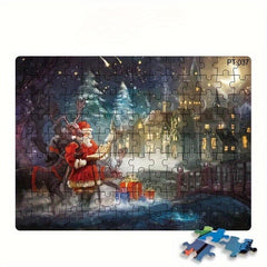 Santa Claus Puzzle 126 Pieces Christmas Gift for Children