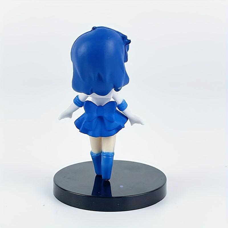 6 Pcs Anime Cartoon Character Figure Set Decoration