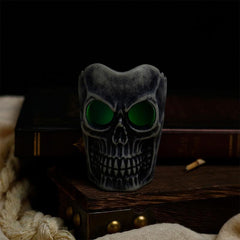 Retro Skull Head Light Halloween Decoration Props