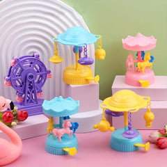 Kids Merry Go Round Toy Carousel Ferris Wheel Gift