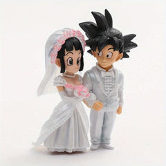 Anime Figure Wedding Car Cake Decoration Figurine Model Doll