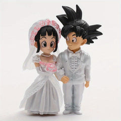 Anime Figure Wedding Car Cake Decoration Figurine Model Doll