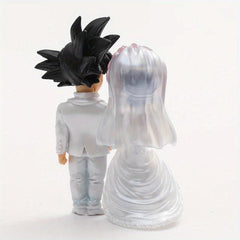 Anime Figure Wedding Car Cake Decoration Figurine Model Doll