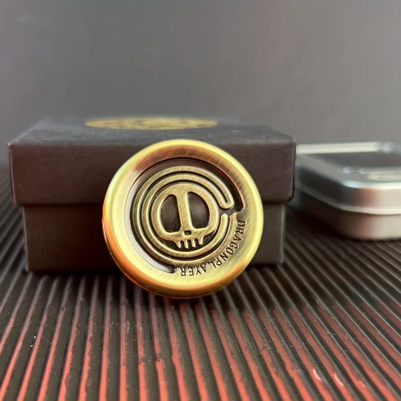 Tactile Coin Fingertip Slider Decompressing Toy for Office