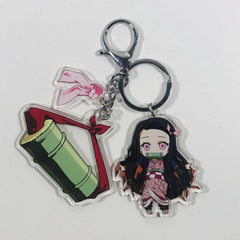 Demon Slayer Acrylic Keychain Cartoon Printed Figures