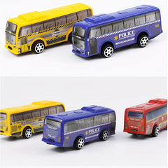 Mini Bus Toy Car Set of 2 Vehicles